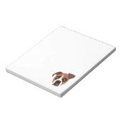 Boxer Dog 5.5" x 6" Notepad Notizblock (Rotiert)