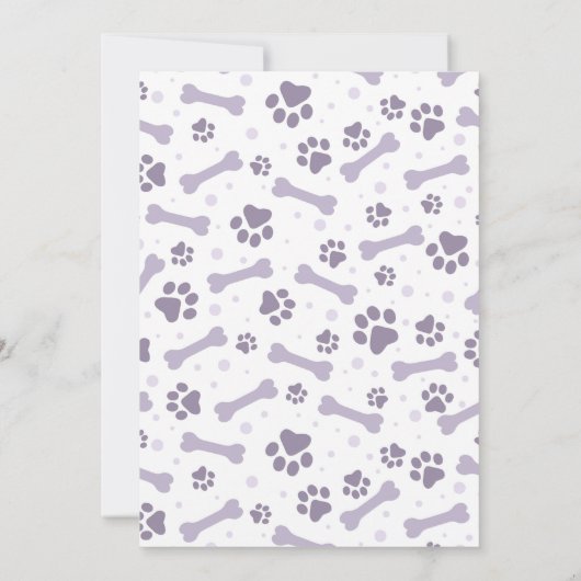 Boxer Dog Adoption, Gotcha Tag Karte (Rückseite)