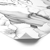 Boxer Dog Aduloring Poster (Ecke)