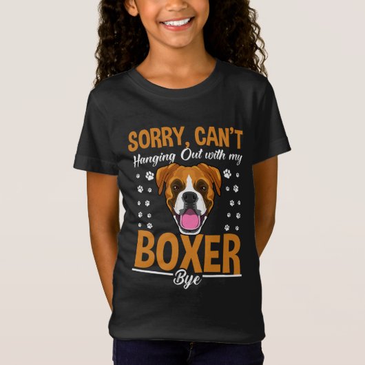 Boxer Dog Apparel Boxer Dog Lover T-Shirt (Vorderseite)