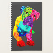 Boxer Dog Art Planer (Vorderseite)