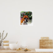 Boxer Dog Art Print Poster (Küche)