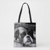 Boxer Dog auf der Windows-STCNA Tasche (Vorderseite)