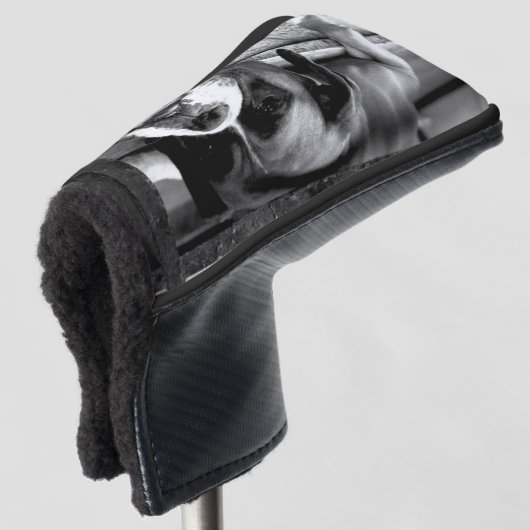 Boxer Dog auf Windows PCI Golf Headcover (3/4 Vorderseite)