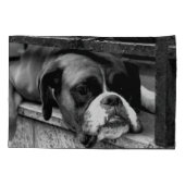 Boxer Dog auf Windows PCI Kissenbezug (Rückseite)