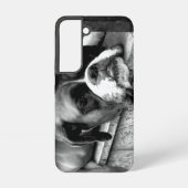 Boxer Dog auf Windows sgcnm Samsung Galaxy Hülle (Rückseite)