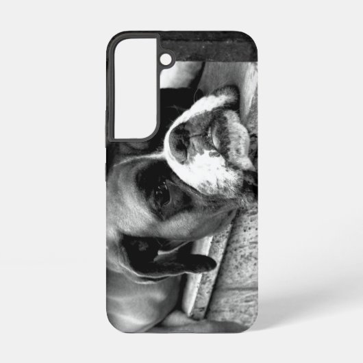 Boxer Dog auf Windows sgcnm Samsung Galaxy Hülle (Rückseite)