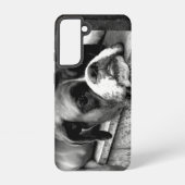 Boxer Dog auf Windows sgcnm Samsung Galaxy Hülle (Rückseite)