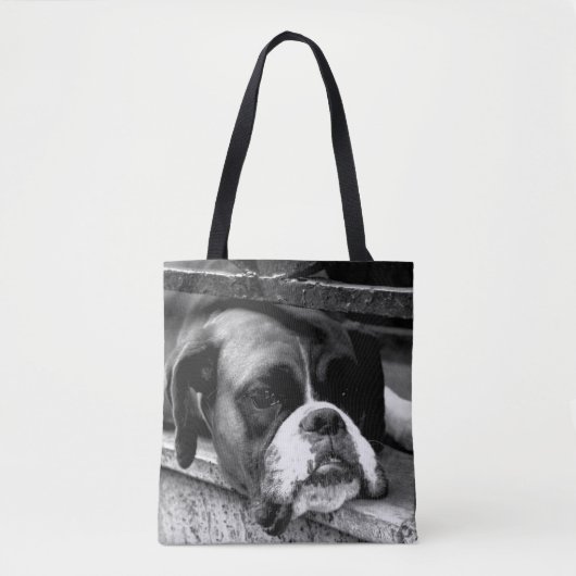 Boxer Dog auf Windows-stcnm Tasche (Vorderseite)