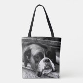 Boxer Dog auf Windows-stcnm Tasche (Rückseite)
