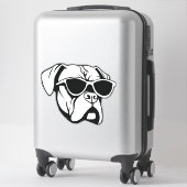 Boxer Dog Aufkleber (Koffer)