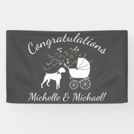 Boxer Dog Baby Shoppy Puppy Banner