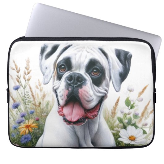Boxer Dog Beauty ❤️ Laptopschutzhülle (Vorderseite)