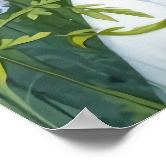 Boxer Dog Beauty Poster (Ecke)