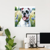 Boxer Dog Beauty Poster (Heimbüro)