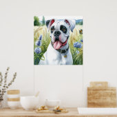 Boxer Dog Beauty Poster (Küche)