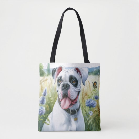 Boxer Dog Beauty Tasche (Vorderseite)