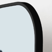 Boxer Dog Blooms: Spielerisches Pup & florale Eleg Pickleball Schläger (Linke Seite)