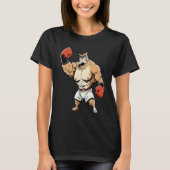Boxer Dog Boxing 1 T-Shirt (Vorderseite)