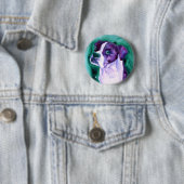 Boxer Dog Button - "Nicht ich" (Beispiel)