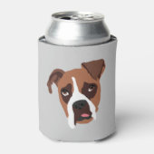 Boxer Dog Can Cooler Dosenkühler (Kanne Vorderseite)