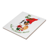 Boxer Dog Christmas Fliese (Seite)