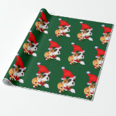 Boxer Dog Christmas Geschenkpapier (Ungerollt)