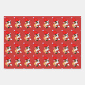 Boxer Dog Christmas Geschenkpapier Set (Vorderseite)