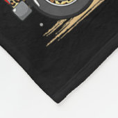 Boxer Dog Christmas Tree Leopard Truck Dog Christm Fleecedecke (Ecke)