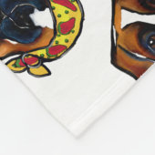 Boxer Dog Cinco de Mayo Fleecedecke (Ecke)