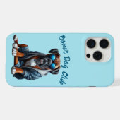 Boxer Dog Club iPhone Hülle (Rückseite (Horizontal))