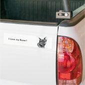 Boxer Dog Cutness Autoaufkleber (Auf Lkw)