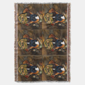 Boxer Dog Decke (Vorderseite Vertikal)