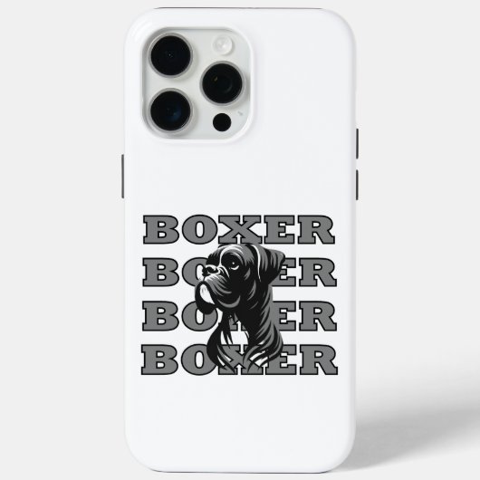 Boxer Dog Delight Case-Mate iPhone Hülle (Rückseite)