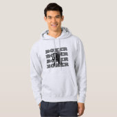 Boxer Dog Delight Hoodie (Vorne ganz)