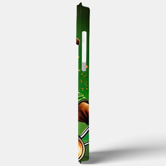 Boxer Dog Fahrrad St. Patrick's Day Case-Mate iPhone Hülle (Rückseite / Links)