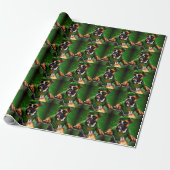 Boxer Dog Fahrrad St. Patrick's Day Geschenkpapier (Ungerollt)