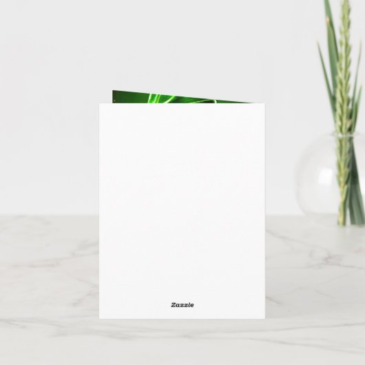 Boxer Dog Fahrrad St. Patrick's Day Karte (Rückseite)