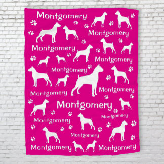 Boxer Dog Fleece Blanket - Gemütliches Geschenk fü