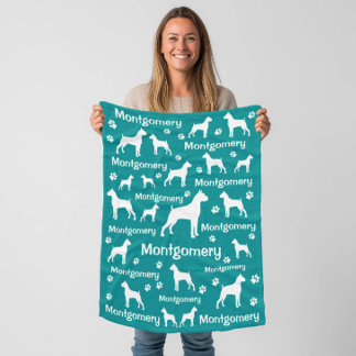 Boxer Dog Fleece Blanket - Gemütliches Geschenk fü