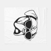 Boxer Dog Fleecedecke (Vorderseite (Horizontal))