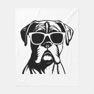 Boxer Dog Fleecedecke