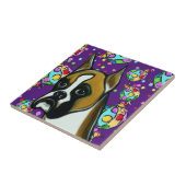 BOXER DOG FLIESE (Seite)