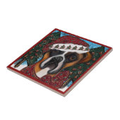 Boxer Dog Fliese (Seite)