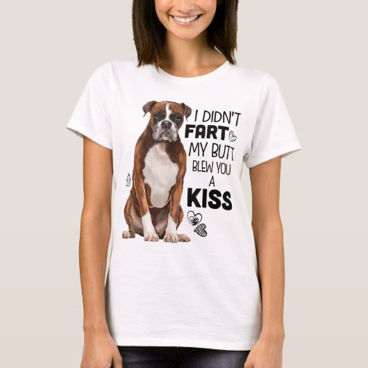 Boxer Dog Funny für Hunde Mama Dog Vater Dog Lover T-Shirt (Vorderseite)