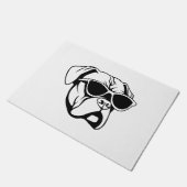 Boxer Dog Fußmatte (Schrägansicht)