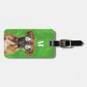 Boxer Dog Gepäckanhänger (Vorderseite horizontal)