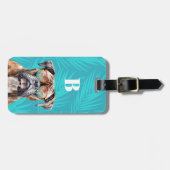 Boxer Dog Gepäckanhänger (Vorderseite horizontal)