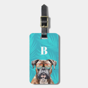 Boxer Dog Gepäckanhänger