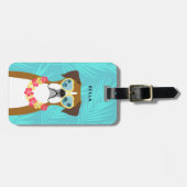 Boxer Dog Gepäckanhänger (Vorderseite horizontal)